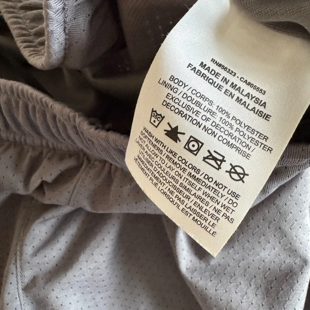 Nike Men's Charcoal Athletic Shorts - Picture 4 of 5